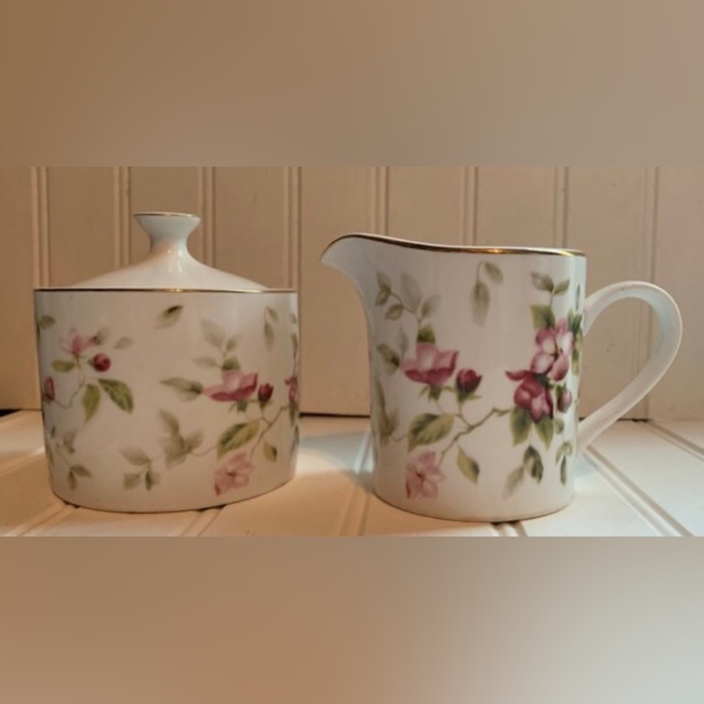 Farberware Blossoms Creamer Sugar Set